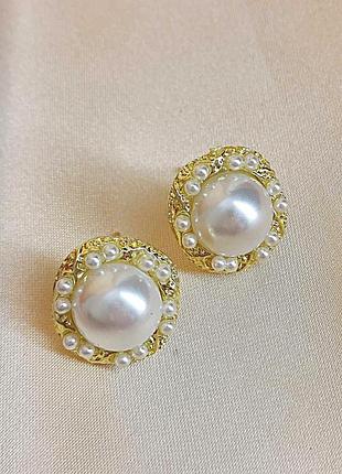 Серьги женские деликатная каждодневная бижутерия