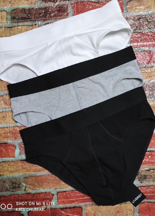 Арт.0129 набор мужские трусики брифы (слипы) 3шт от livergy размер евро l/6