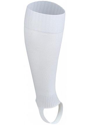 Гетри ігрові без стопи football socks (001) білий