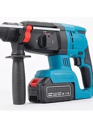 Перфоратор аккумуляторный 18в 6ач безщеточный 2 акб