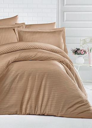 Постельное белье тм tag/евро maxi/страйп-сатин luxury st-1051