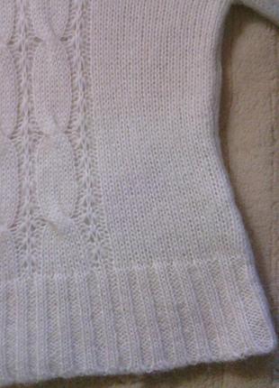 Очень теплый свитер\гольф     " h&m"      шерсть\мохер 38/40 4