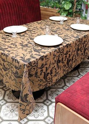 Скатерть шенилловая kayra verona 160×285 см