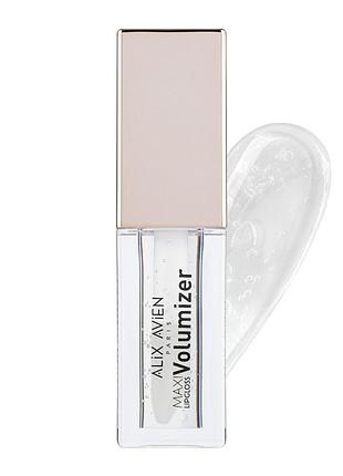 Блиск для губ з ефектом об'єму alix avien 201 maxicrystal, 3,5 мл