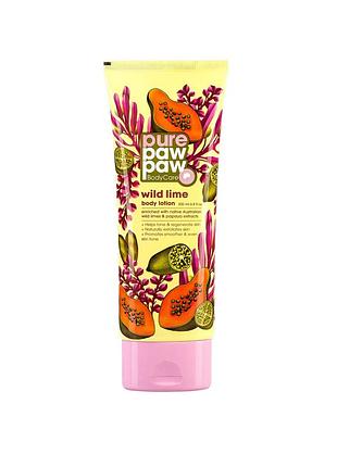 Лосьйон для тіла pure paw paw body care wild lime lotion 200ml