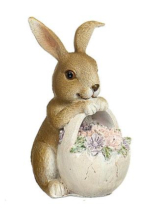 Статуэтка пасхальный кролик 12х8 см 12007-086