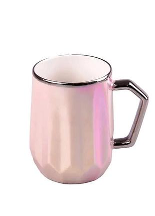 Чашка порцелянова glaze 450мл у дзеркальній глазурі чашки для кави hpcym0885p