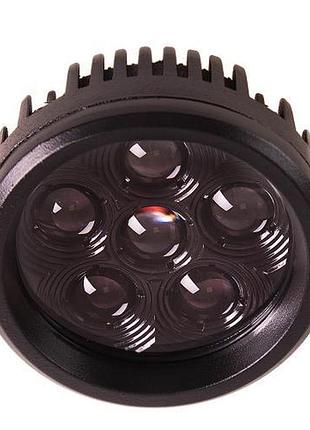 Фара рабочего света wlp-18r1 spot (88*56) 10-30v/18w/6000k