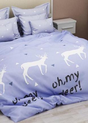 Постільна білизна бязь deer сімейний