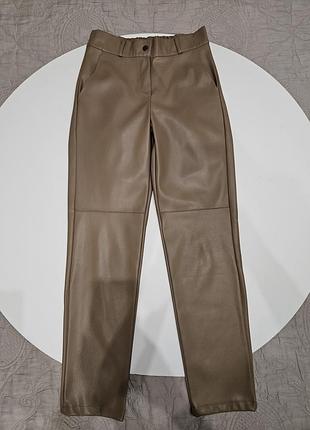 Брюки экокожа женские