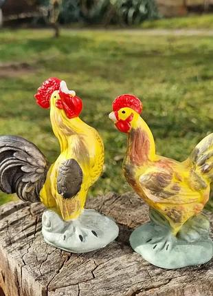 Гарна пара півник і курочка, привезені з німеччини.