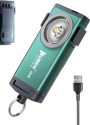 Мини-фонарик wuben g2, фонарик-брелок, карманный аккумуляторный фонарик, аккумуляторный, led, 500 люмен,