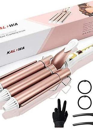 Керамический щипцы локон плойка для завивки с регулируемой температурой и жк-дисплеем, amazon, германия