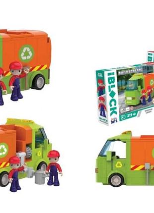 Конструктор сміттєвоз iblock junio. арт: kh17/005/1
