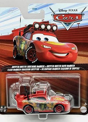 Машинка mattel disney pixar cars cryptid buster lightning mcqueen