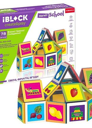 Конструктор magnetic blocks iblock (pl-921-242)