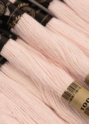 Мулине ''пнк им кирова'' 1001,розовый цвет нитки вышивки