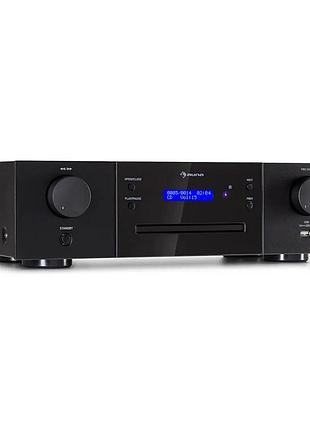 Музыкальный центр дека приставка auna cd-1000 dg, германия