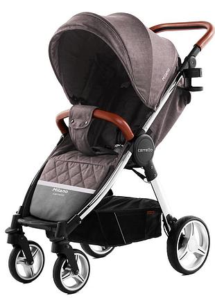 Коляска прогулочная carrello milano crl-5501 bisquit beige +дождевик l /1/ moq