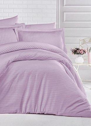 Постельное белье тм tag/евро maxi/страйп-сатин luxury st-1042