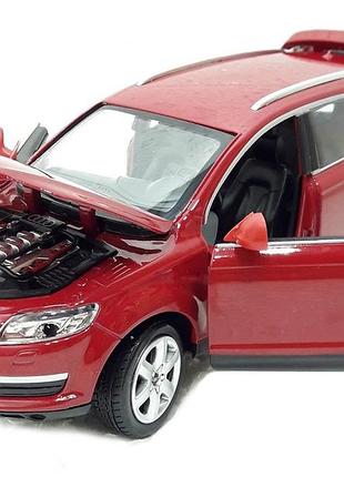 Металлическая машинка audi q7