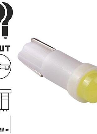 Лампа pulso/габаритная/led t5/cob/24v/0.5w/26lm white