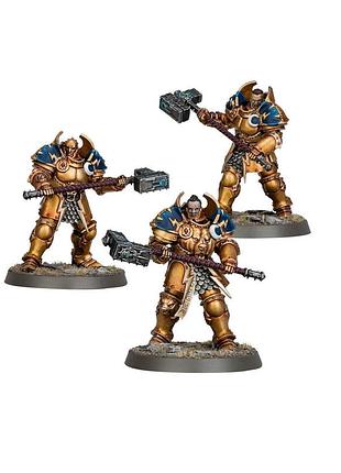 Warhammer age of sigmar stormcast eternals annihilators with meteoric grandhammers