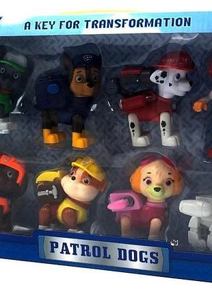 Игровые фигурки paw patrol, щенячий патруль