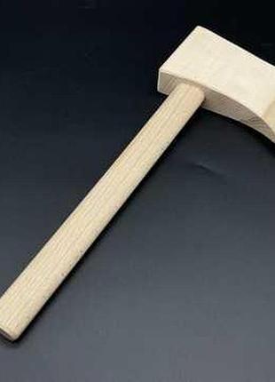 Сокира дитяча дерев'яна іграшкова для маленьких лицарів (з натурального дерева)30х13 см / сокира дитяча