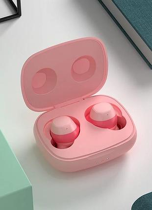 Бездротові bluetooth навушники вкладиші tws вакуумні з вбудованим чіпом bluetrum та стерео ефектом звука sainyer t20