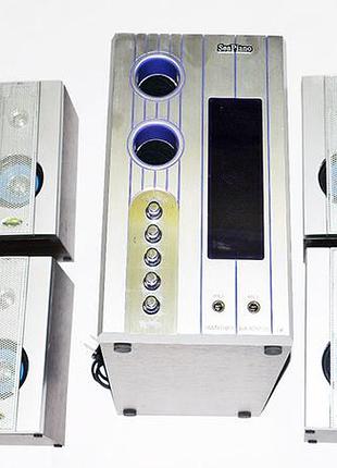 Компьютерные колонки с сабвуфером sea piano sp-6600a 4.1