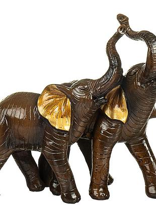 Статуэтка пара слонов 19х19 см 12007-072