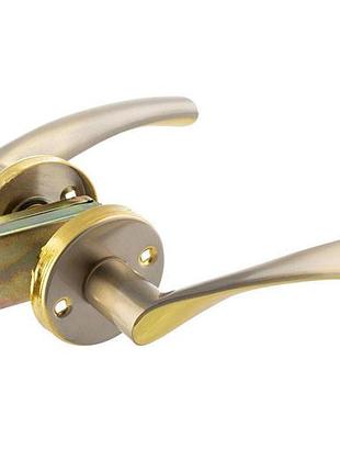 Ручка кноб fzb стяжка (257) sn/рв (сатин/золото) (15-41-005)