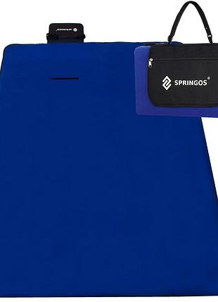 Коврик для пикника и кемпинга springos 150 x 200 см складной pm038