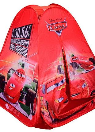 Детская палатка тачки