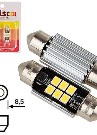 Лампа pulso/софітні/led c5w/36мм/canbus/9smd-2835/12v/2,9w/315lm white