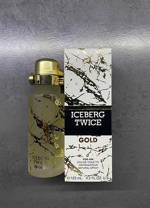 Чоловічі парфуми iceberg twice gold 125ml