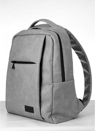 Рюкзак zardx 0kt серый нубук