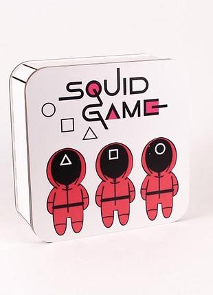 Подарочная коробка квадратная "souid game"