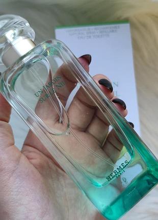 Парфюмерная вода унисекс hermes un jardin sur le nil 12мл распил оригинальной парфюмерии 12мл