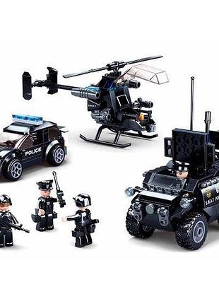 Конструктор "police": спецпризначенці поліції, 469 дет. m38-b0809