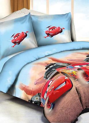 Покрывало стеганое 140х210 тачки viluta