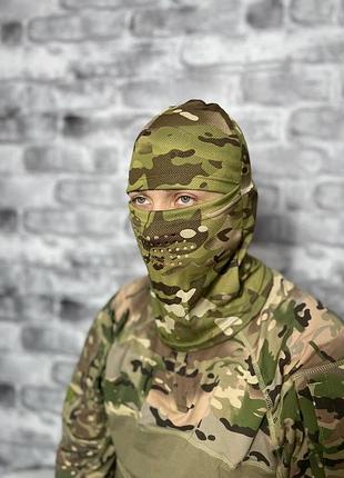 Балаклава cool-max с вентиляцией тактическая ( мультикам / койот / олива / пиксель)