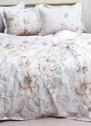 Премиум комплект постельного белья 100% хлопок (турция) с компаньоном (семейный) pt-013