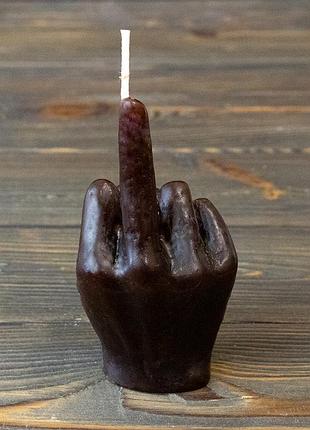 Декоративная свеча фигурная f*ck 13416 (шоколадная)