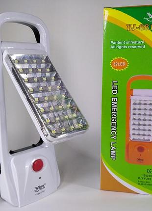 Led лампа с аккумулятором yj 6812tp