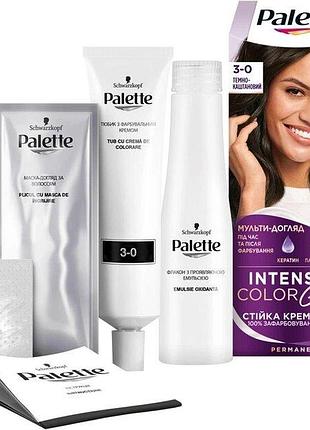Краска для волос palette n-2 (3-0) темно-каштановый 110 мл (3838905551566)