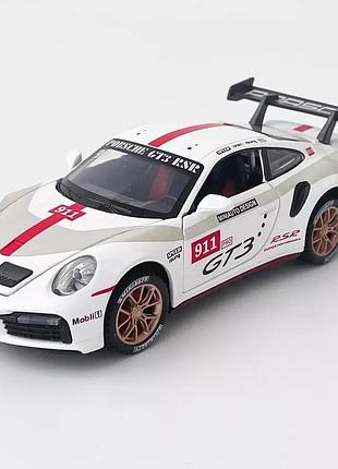 Игрушка машина металлическая porsche 911 gt3 rsr 1:32