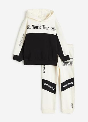 Утепленный спортивный костюм на мальчика h&amp;m