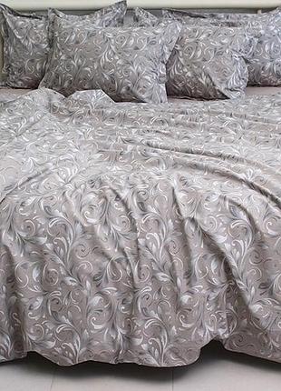 1,5-спальный комплект постельного белья 100% хлопок (пр-во турция) с компаньоном pt-r02